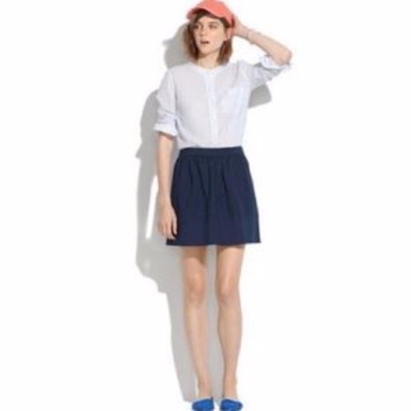 Madewell Ponte Swivel Mini Skirt - Picture 1 of 6